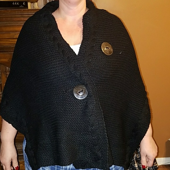 Jackets & Blazers - Black wrap Shaw